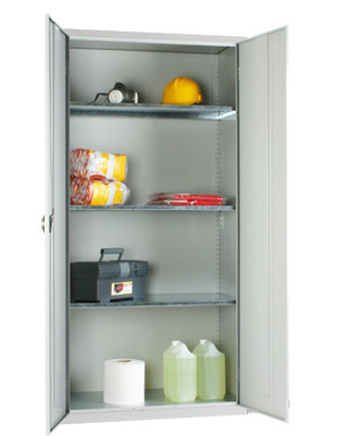 Elite Steel Storage Cupboard With 3 Shelves