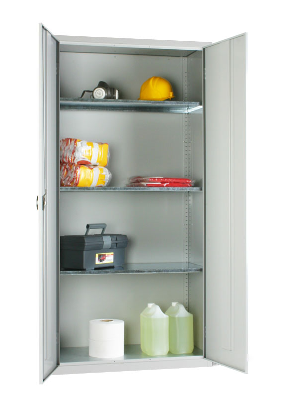 Elite Steel Storage Cupboard With 3 Shelves