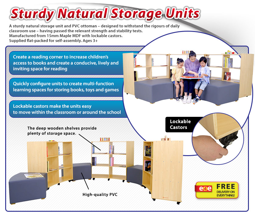 Sturdy Natural Storage Units frag