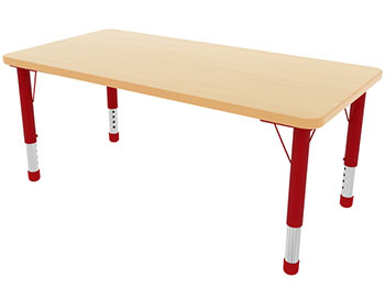 Milan Rectangular Table - 6 Seater