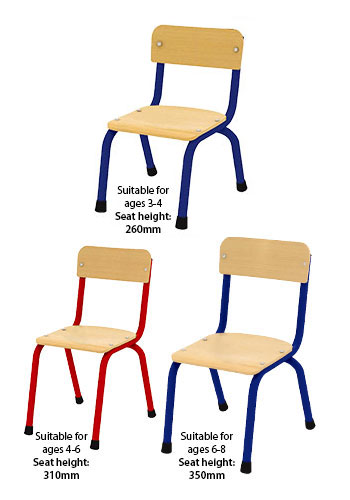 Milan Stackable Classroom Chair