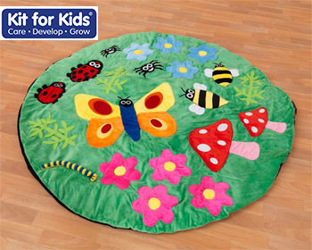 Back to Nature™ Meadow Giant Snuggle Mat - 1.4m Diameter
