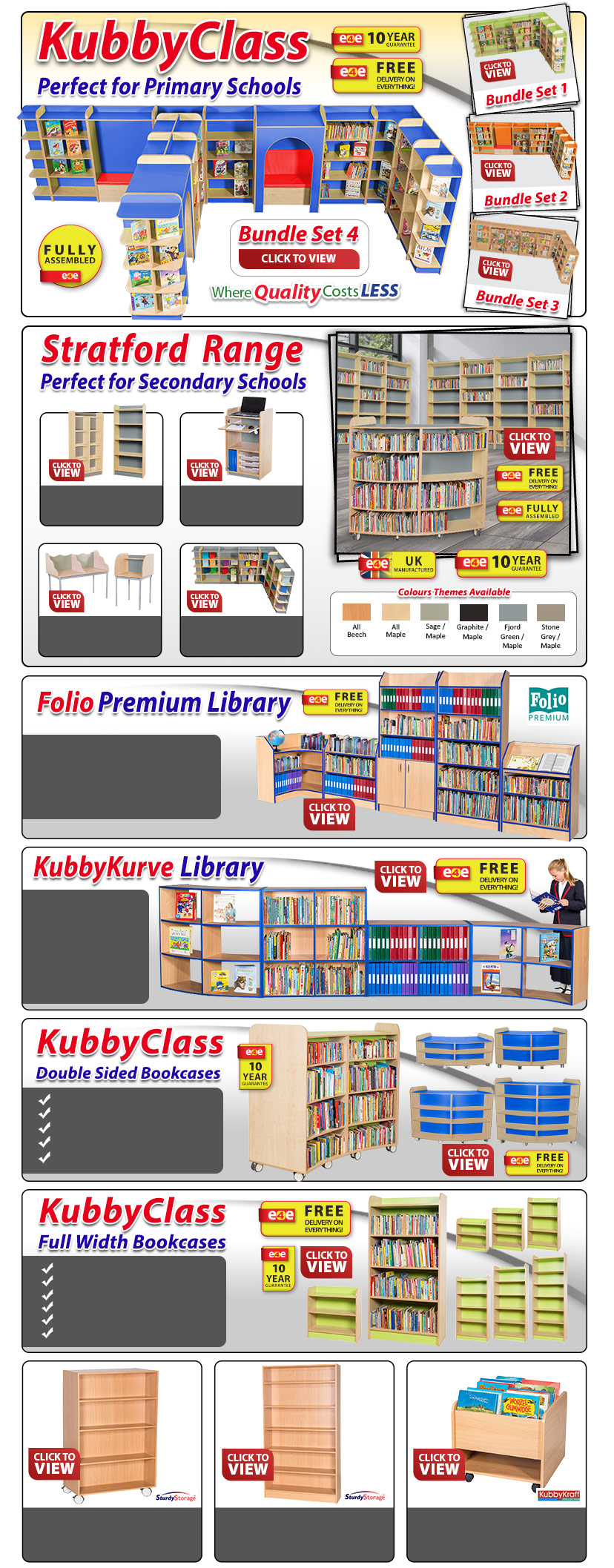 Landing page Stratford Range