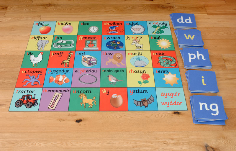 Welsh Alphabet Playmat - 1.2m x 1m