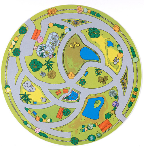 Animal Sanctuary Playmat - 1m Diameter