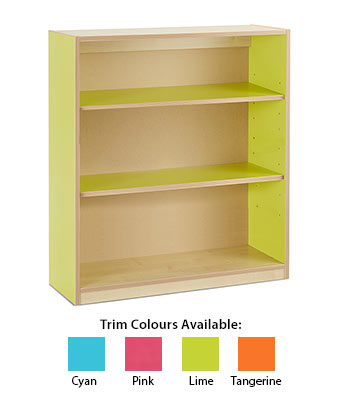 Open Bookcase with 2 Adjustable Shelves (Height: 1018mm)