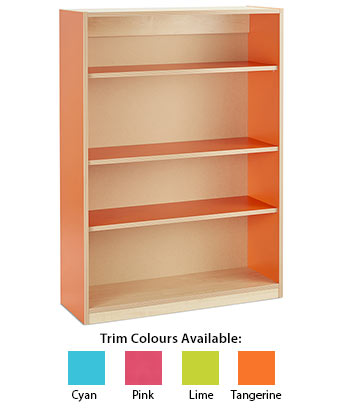 Book Cupboard with 2 Adjustable Shelves & 1 Fixed Centre Shelf (Height: 1268mm)