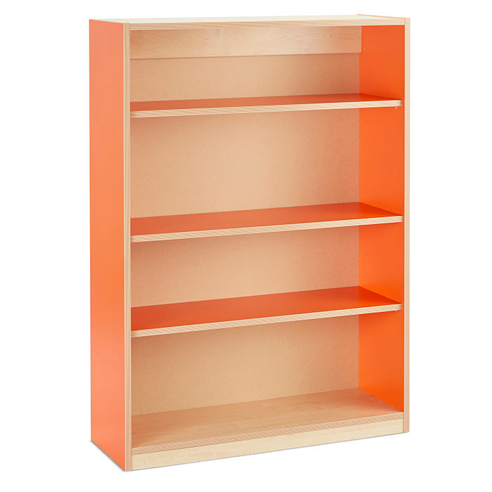 Book Cupboard with 2 Adjustable Shelves & 1 Fixed Centre Shelf (Height: 1268mm)