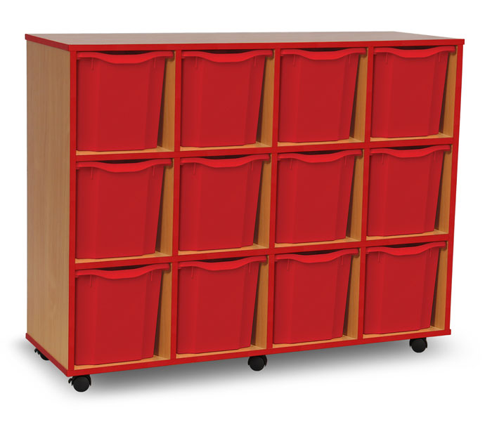 Jumbo 12 Tray Unit - Colour Front