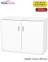 Sturdy Storage - White 1000mm Wide Premium Cupboard - view 1