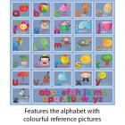 Indoor/Outdoor Alphabet Mat - 1.2m x 1.2m - view 5