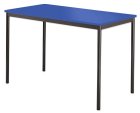 Contract Classroom Tables - Spiral Stacking Rectangular Table with Matching ABS Thermoplastic Edge - view 2