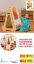 PlayScapes™ Double Sided Whiteboard Easel - view 1