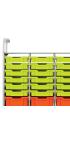 Callero® Resources Combo Unit With 18 Shallow, 9 Deep And 3 Jumbo Trays - view 2