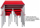 Junior Gala Dining Set - Laminate Top - view 2