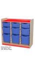 KubbyClass® Triple Bay Combination Tray Units - 5 Heights - view 5