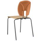 Hille SE Curve Chair With Wood Seat - view 2