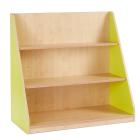 Bubblegum Single Sided Library Unit With 2 Fixed Straight Shelves - view 1