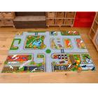 Early Years Town Playmat - 2m x 1.5m - view 1