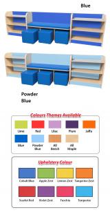 KubbyClass Reading Bench  - Set K - view 4