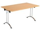 Rectangular Union Folding Table - 1400 x 700mm - view 1