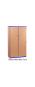 Stock Cupboard - Colour Front - 1818mm - view 3