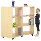 3 Shelf Curved Storage Unit - view 2