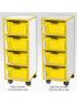 Jaz Storage Range - Single Width Deep Tray Units - view 3