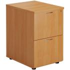 2 Drawer Wooden Filing Cabinet - view 1