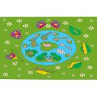 Frog And Butterfly Lifecycle Mat - 2m x 1.5m - view 2