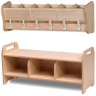 4x Wall Mounted Cubby Sets (2 Units Per Set) - view 1