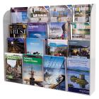 Crystal Clear Wall Mounted Leaflet Dispenser  - view 1