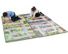 Small World Road Map Set 1 Indoor / Outdoor Carpets (Set of 4) - 1m x 1m Each - view 3