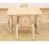 Elegant Rectangle Table - 4 Seater (800 x 600mm) - view 3