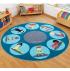 Yoga Position Carpet - 2m Diameter - view 2