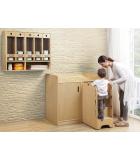 Max & Rosie Wooden Nappy Change Storage Unit - view 4