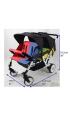 Familidoo Budget 4 Seater Stroller & Rain Cover (Holds 4 Passengers) - view 4