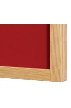 Decorative Beech Wood Frame Tamperproof Noticeboard - Single Door - view 2