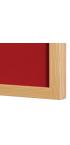 Decorative Beech Wood Frame Tamperproof Noticeboard - Single Door - view 2