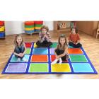 Rainbow Square Placement Carpet - 2m x 2m - view 1