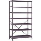 Gratnells Science Range - Complete Wide Treble Span Grey Frame With 6 Shelves - 1850mm - view 1