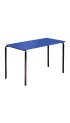 Contract Classroom Tables - Slide Stacking Rectangular Table with Matching ABS Thermoplastic Edge - view 2