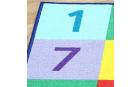 Rainbow 1-24 Numbers Carpet - 1.5m x 1m - view 3