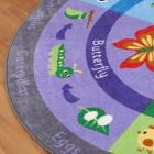 Back To Nature Life Cycles Carpet - 2m Diameter - view 3