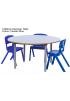 KubbyClass® Circular Tables - 5 Diameter Sizes - view 4