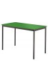 Contract Classroom Tables - Spiral Stacking Rectangular Table with Matching ABS Thermoplastic Edge - view 3