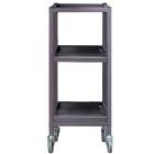 Gratnells Science Range - !!<<span style='color: #ff0000;'>>!!Bench Height!!<</span>>!! Empty Single Span Trolley With Shelves - 860mm - view 1