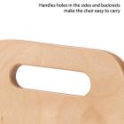 Wooden Stacking Sturdy Feeding Chair - view 3