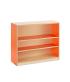 Open Bookcase with 2 Adjustable Shelves (Height: 750mm) - view 4
