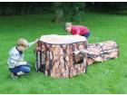 Tuff Tray Natural Tree House and Tunnel Play Den Cover - view 2
